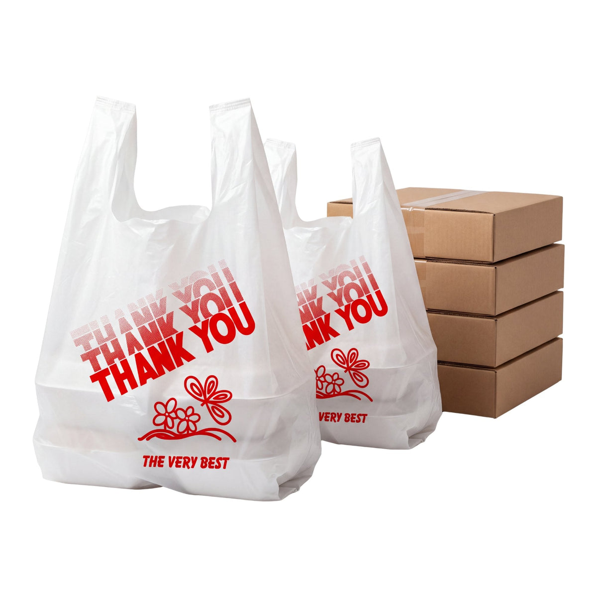 Build Your Own Box: Thank You bags with boxes